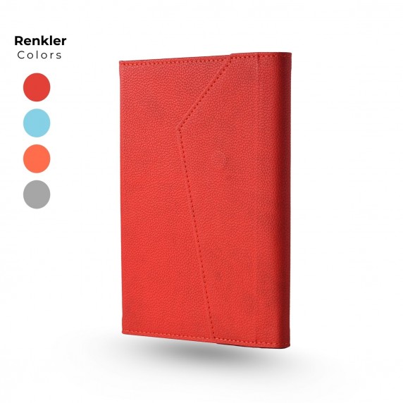 Termo Deri Kapaklı 4 Mıknatıslı Tarihsiz Ajanda Defter